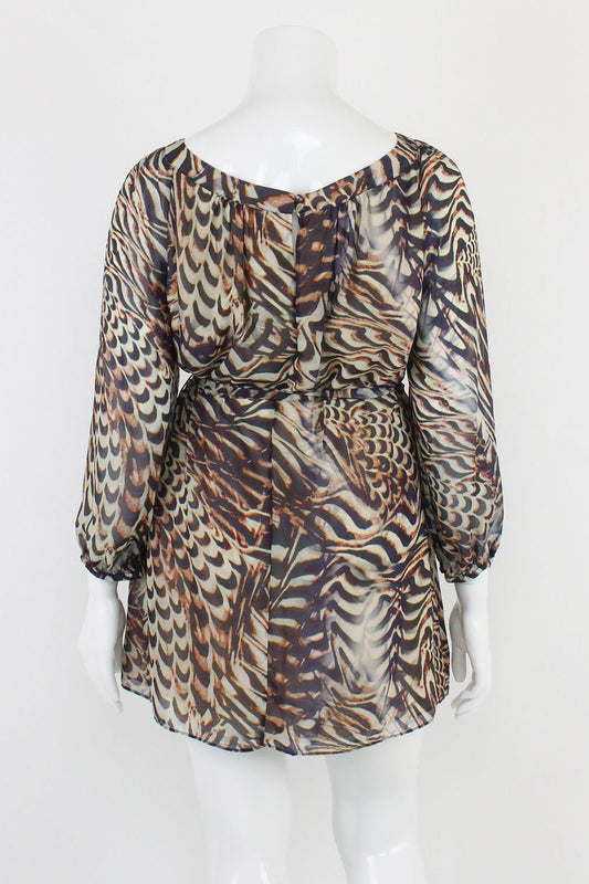 Forever New Animal Print Dress 15