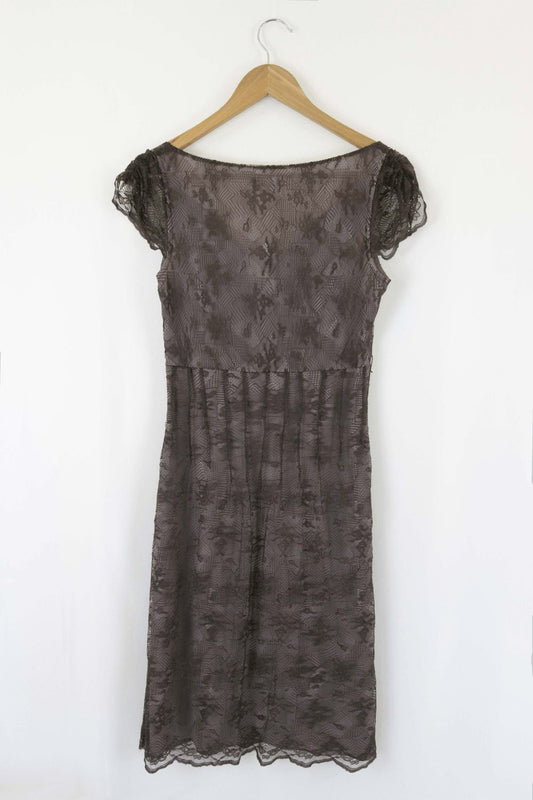 Katherine Purple Lace Dress 8