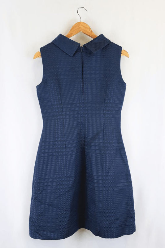 Gant Dress Blue Woven Design 12