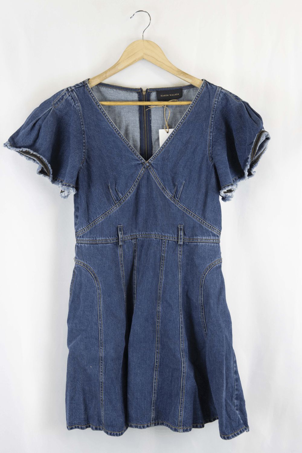 Karen Walker Denim Dress 10