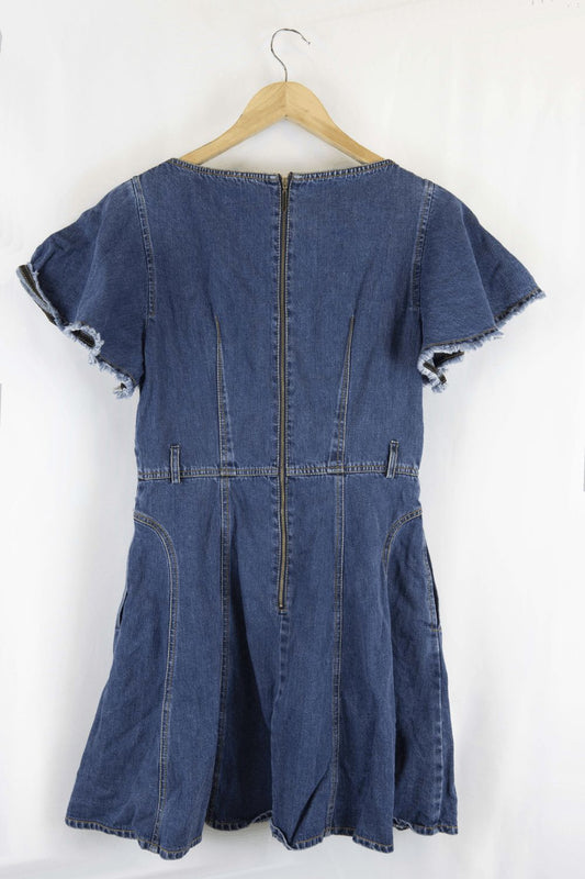 Karen Walker Denim Dress 10