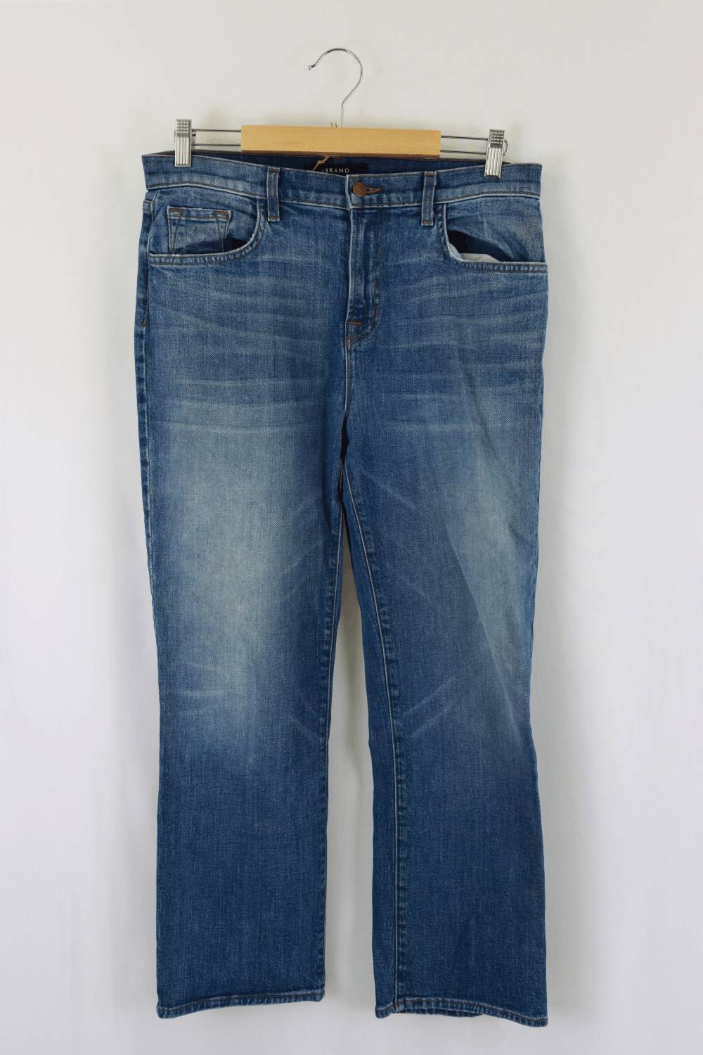 J Brand Blue Rival Jeans Straight Leg 10