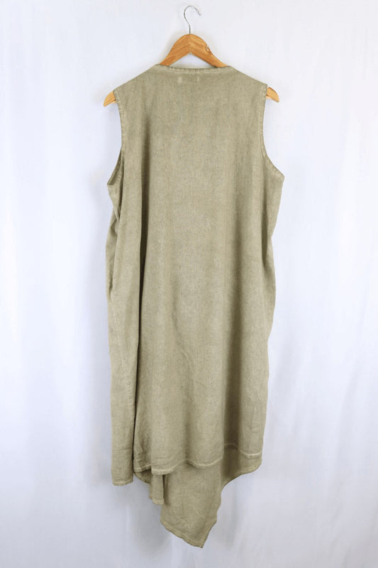 Lotus Lake Brown Dress L