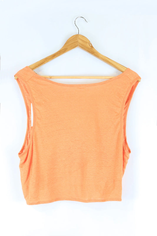 Kookai Orange Top OSFA