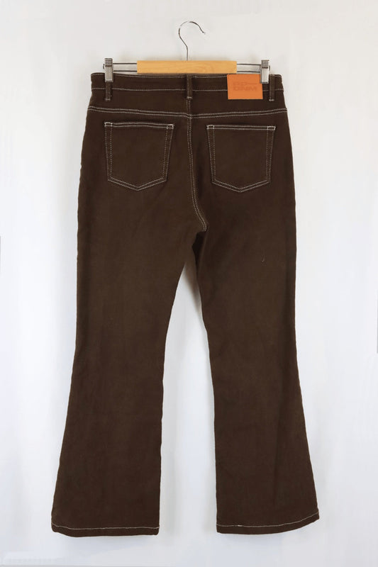 Princess Polly Brown Pants 10