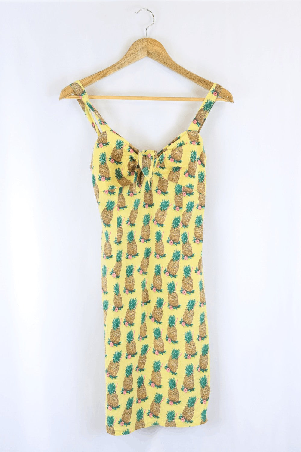 Revival Yellow Tropical Dress 8