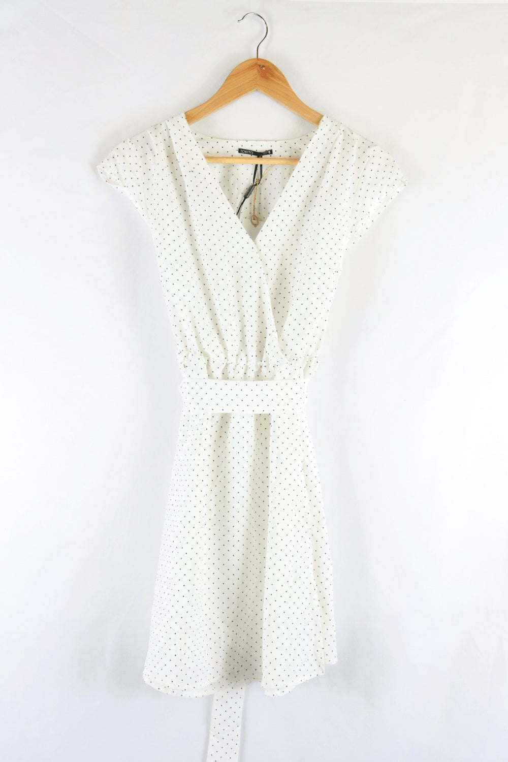 Tokito Black And White Polka Dot Dress 8