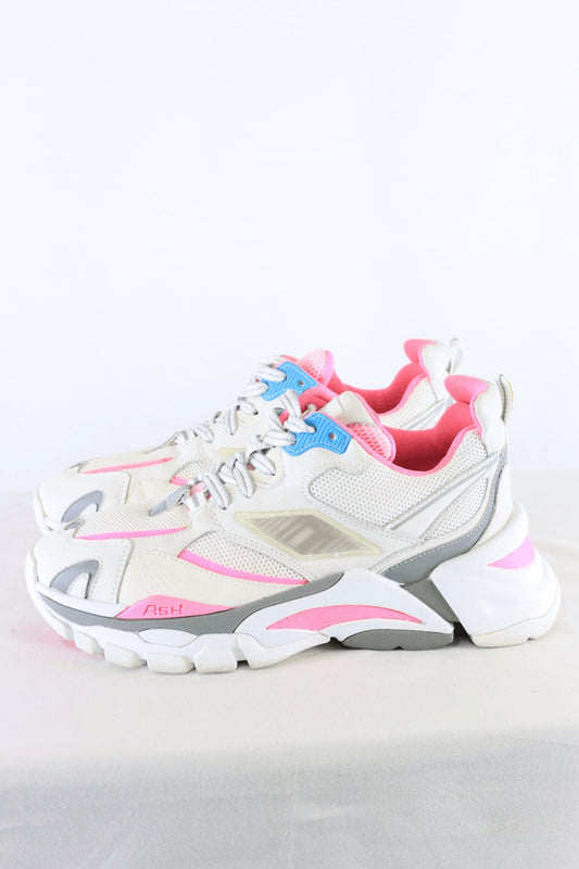 Ash White And Pink Sneakers 38