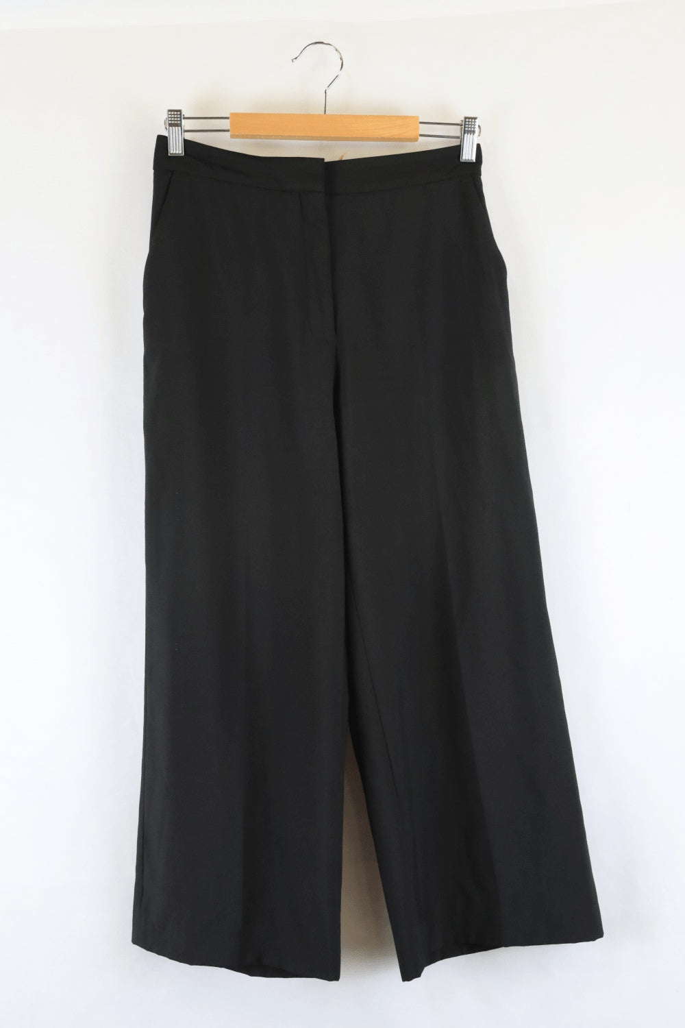 Zara Black Wide Leg Pants S