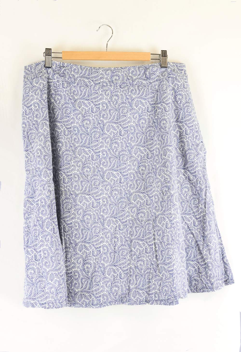 Sportscraft Blue And White Skirt 14