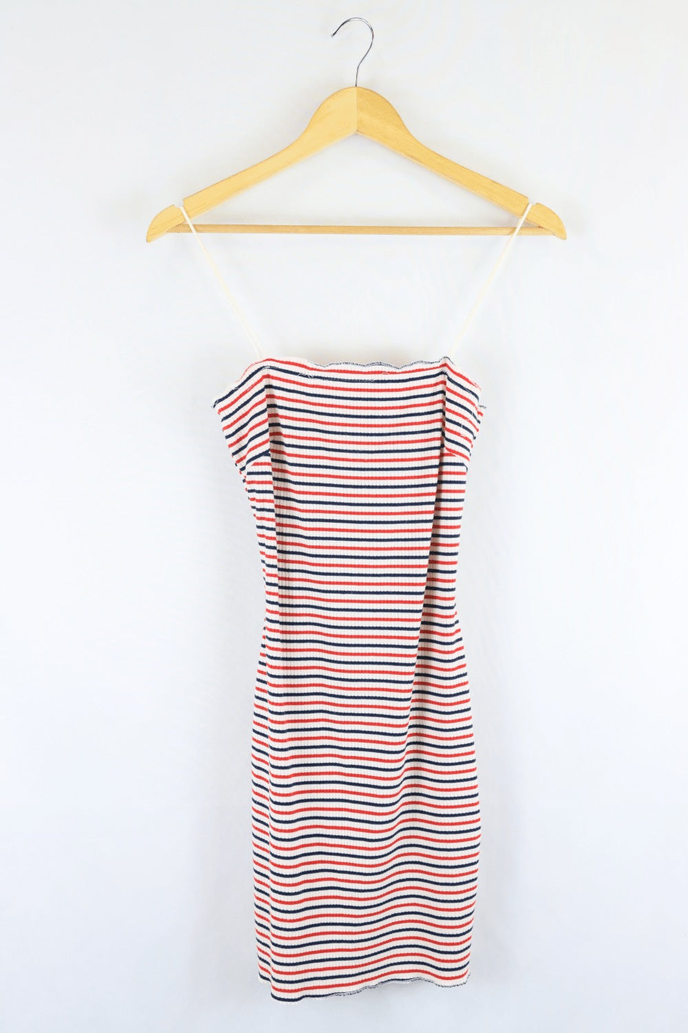 Alive Girl Striped Red Dress 8