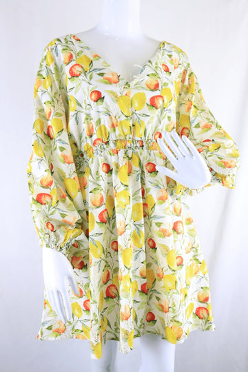 Boutique Yellow Lemon Dress S