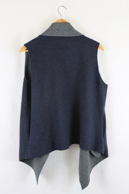 Sportscraft Navy Vest XS