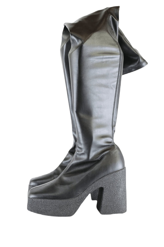 Tony Bianco Long Black Boots 8