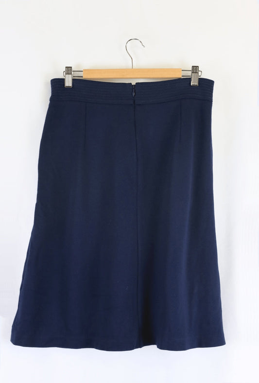 Diana Ferrari Navy Skirt 10