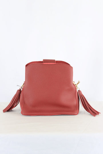 Elixir + Treat Red Handbag