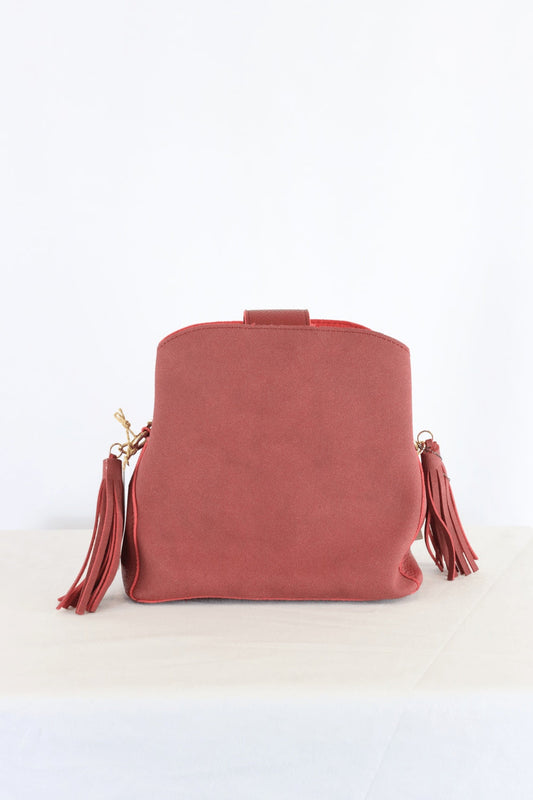 Elixir + Treat Red Handbag