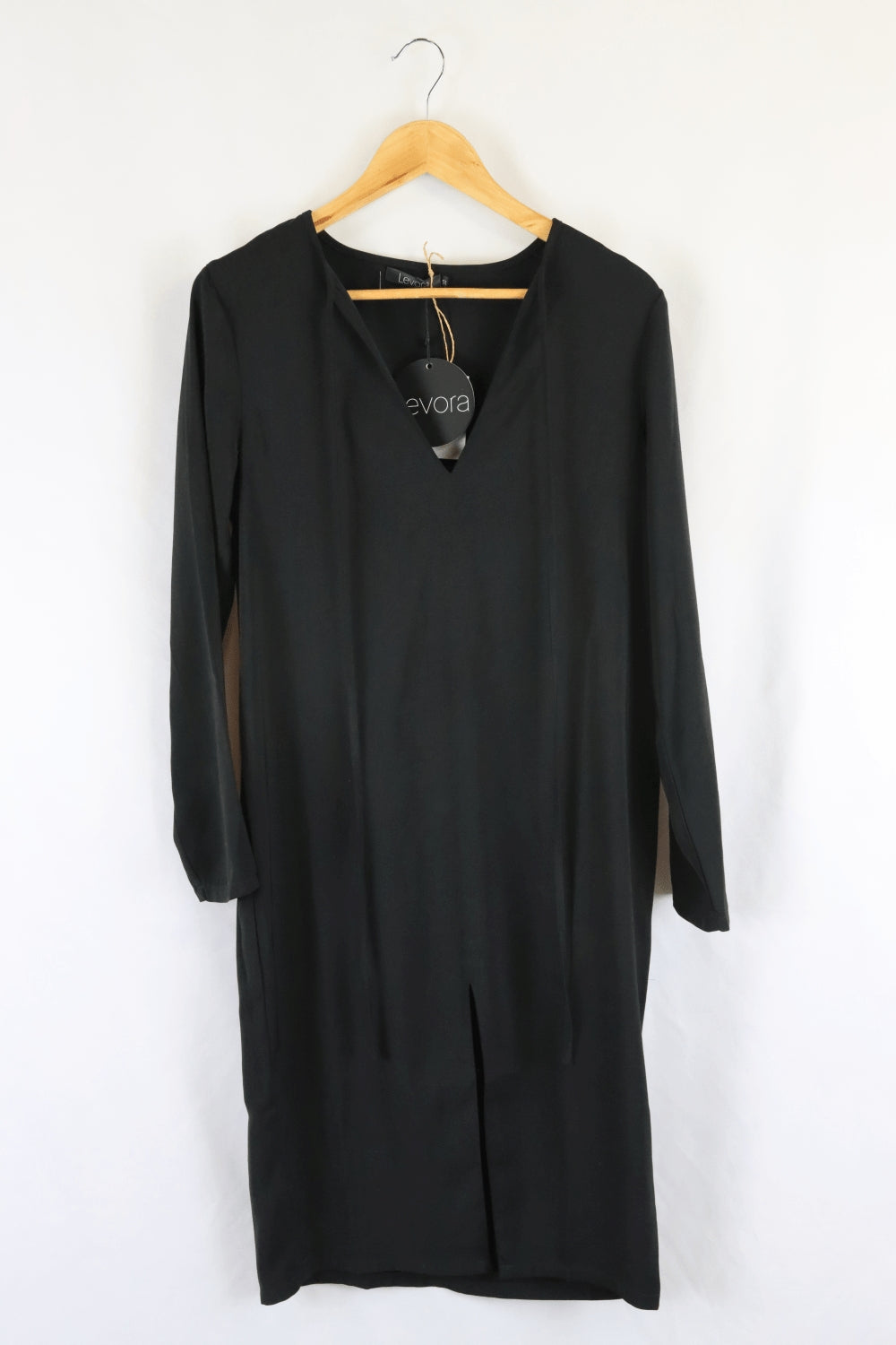 Levora Black Midi Dress 10