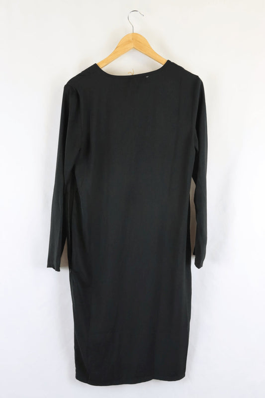 Levora Black Midi Dress 10