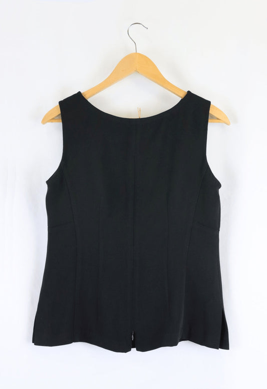 Rivette & Blair Black Sleeveless Top 12