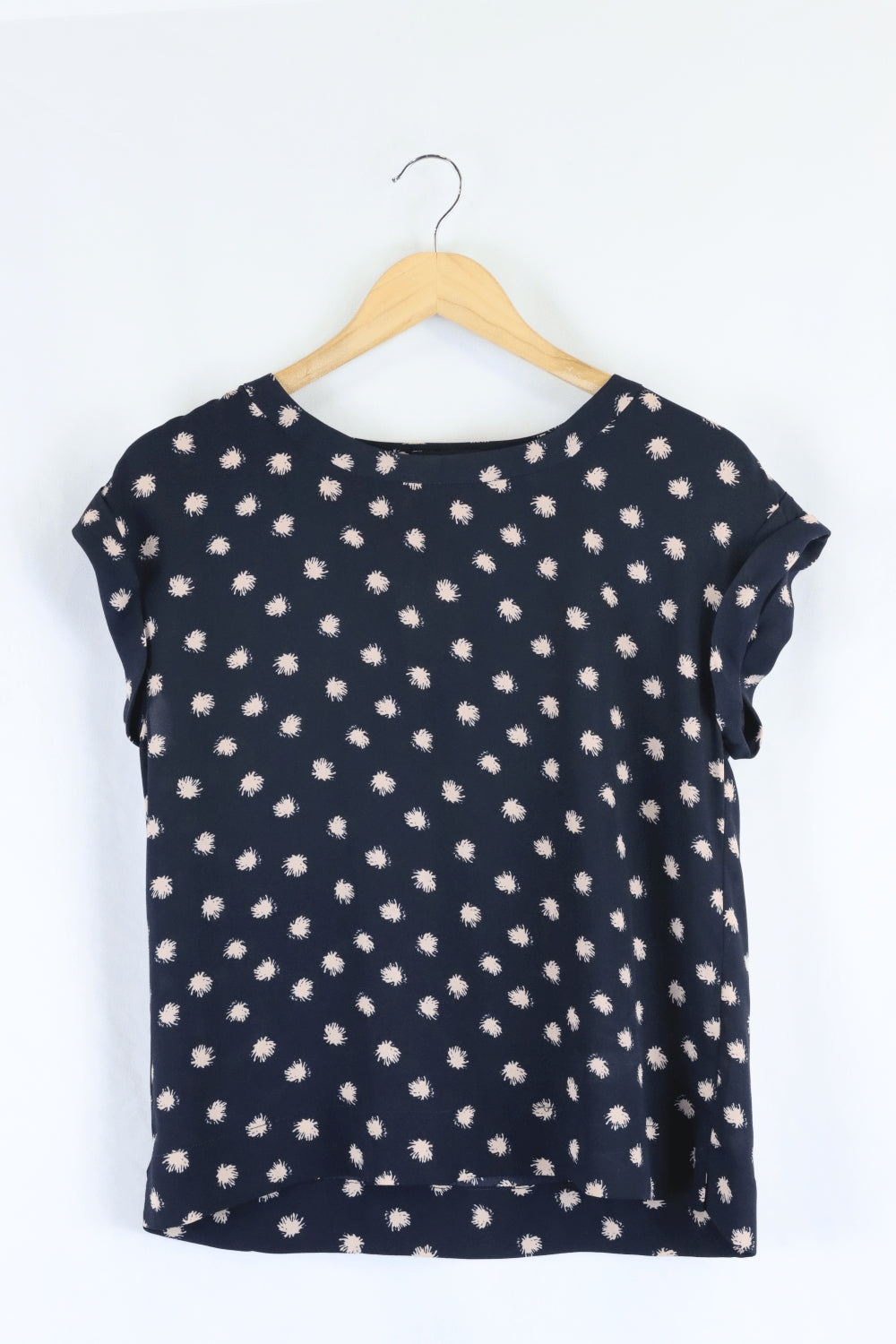 Basque Navy Printed T-Shirt 8