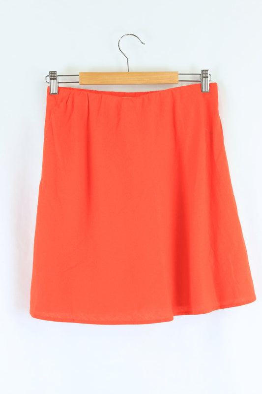 Sportsgirl Red Skirt 10