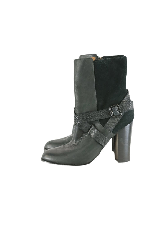 Wittner Black Mid Calf Boots 38