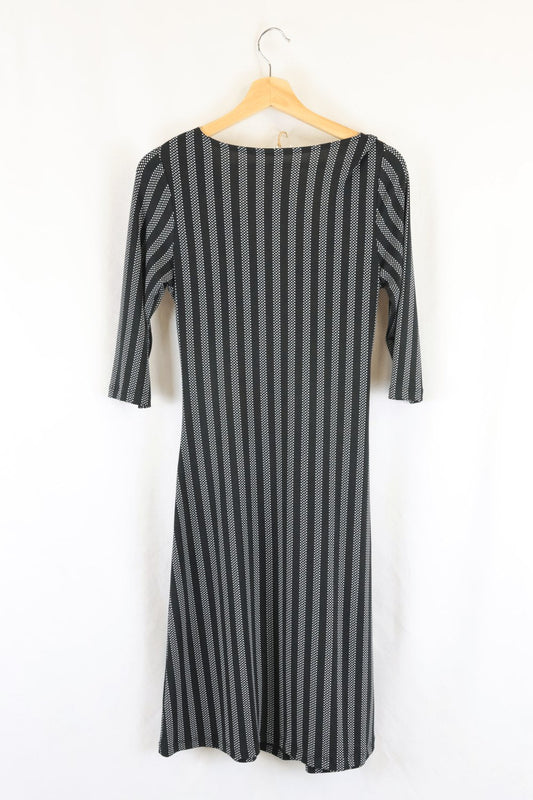 Non E Vero Black And White Dress S