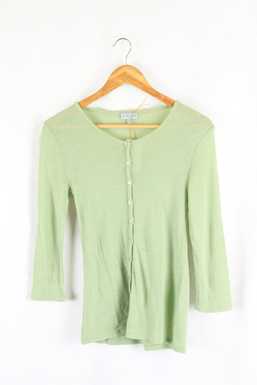 Jigsaw Green Cardigan S