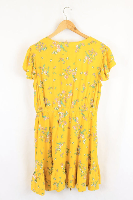 Jaase Yellow Dress M