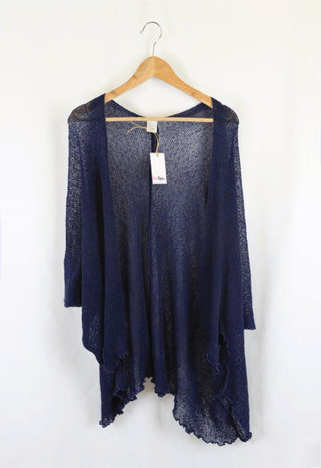 Kaya Life Blue Cardigan L