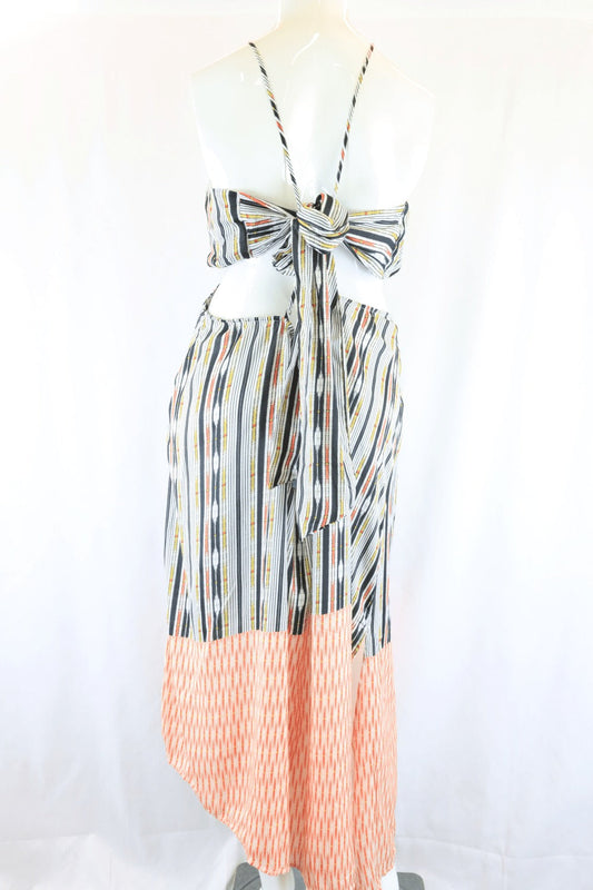 Anthropolgie Blue Striped Dress 3XL