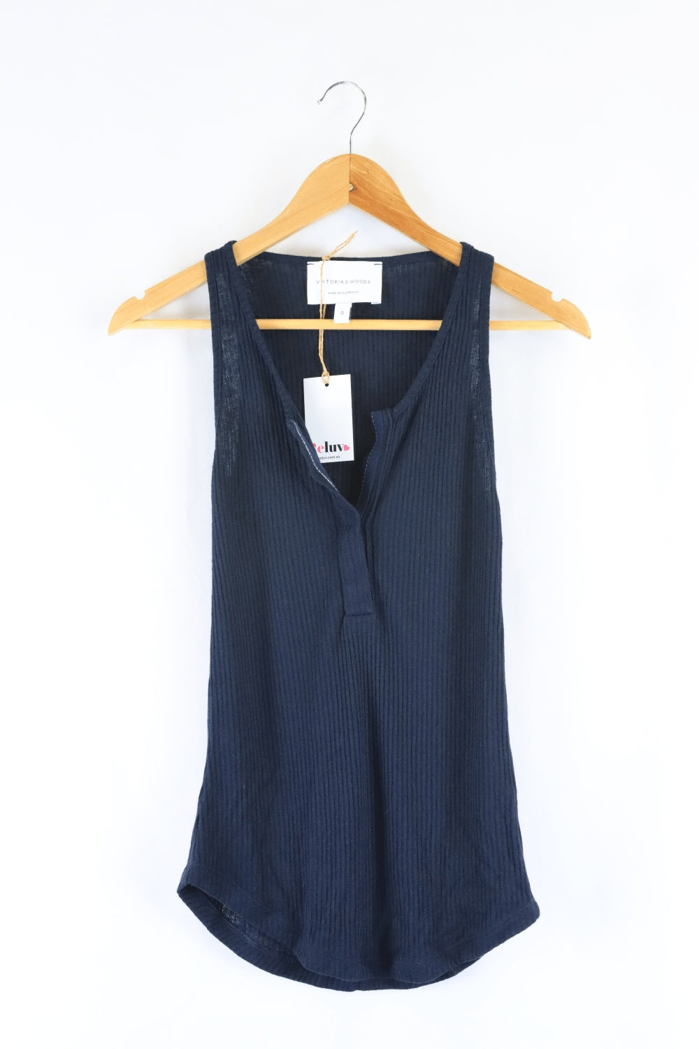 Viktoria & Woods Navy Singlet 4