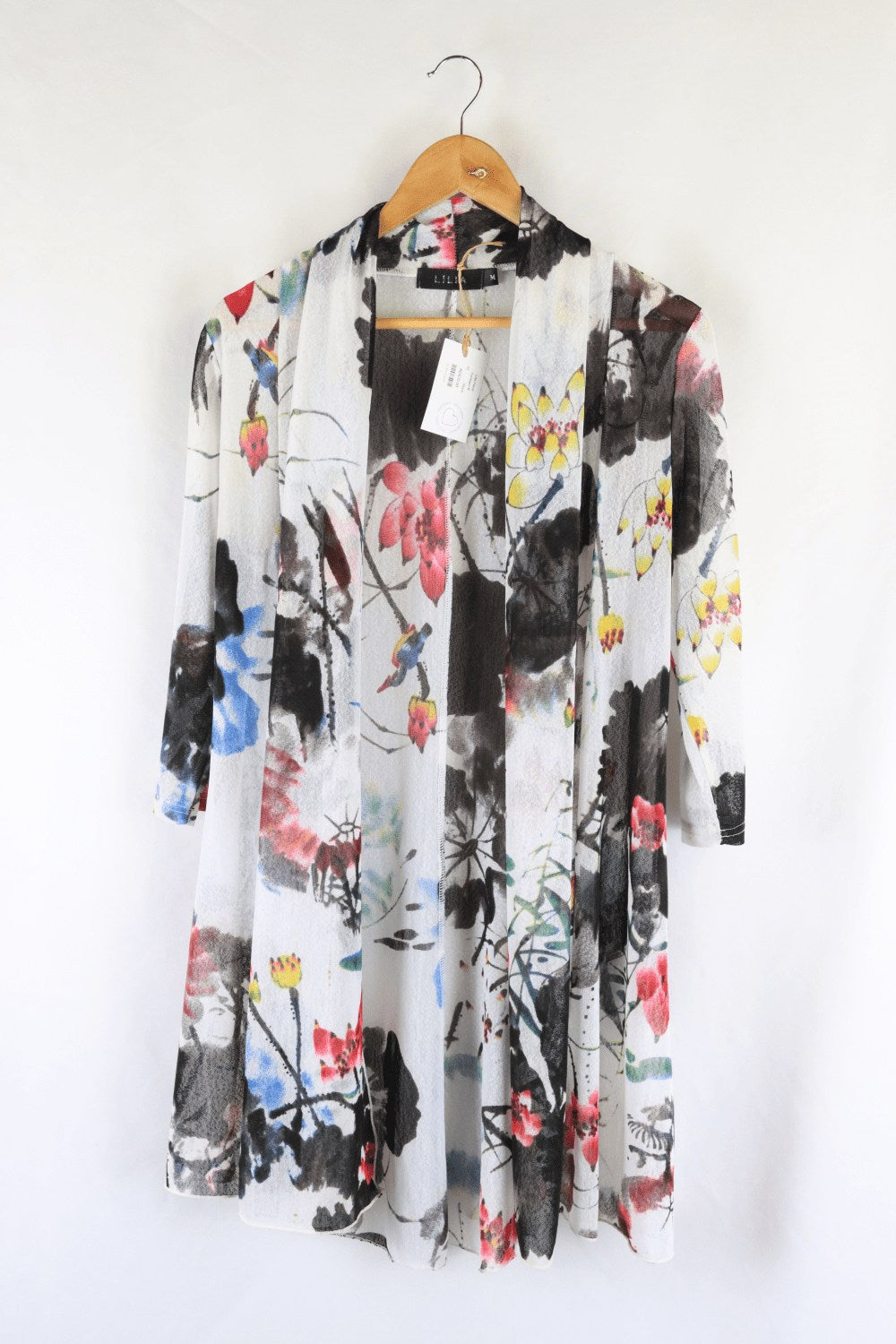 Lilia Floral Cardigan M