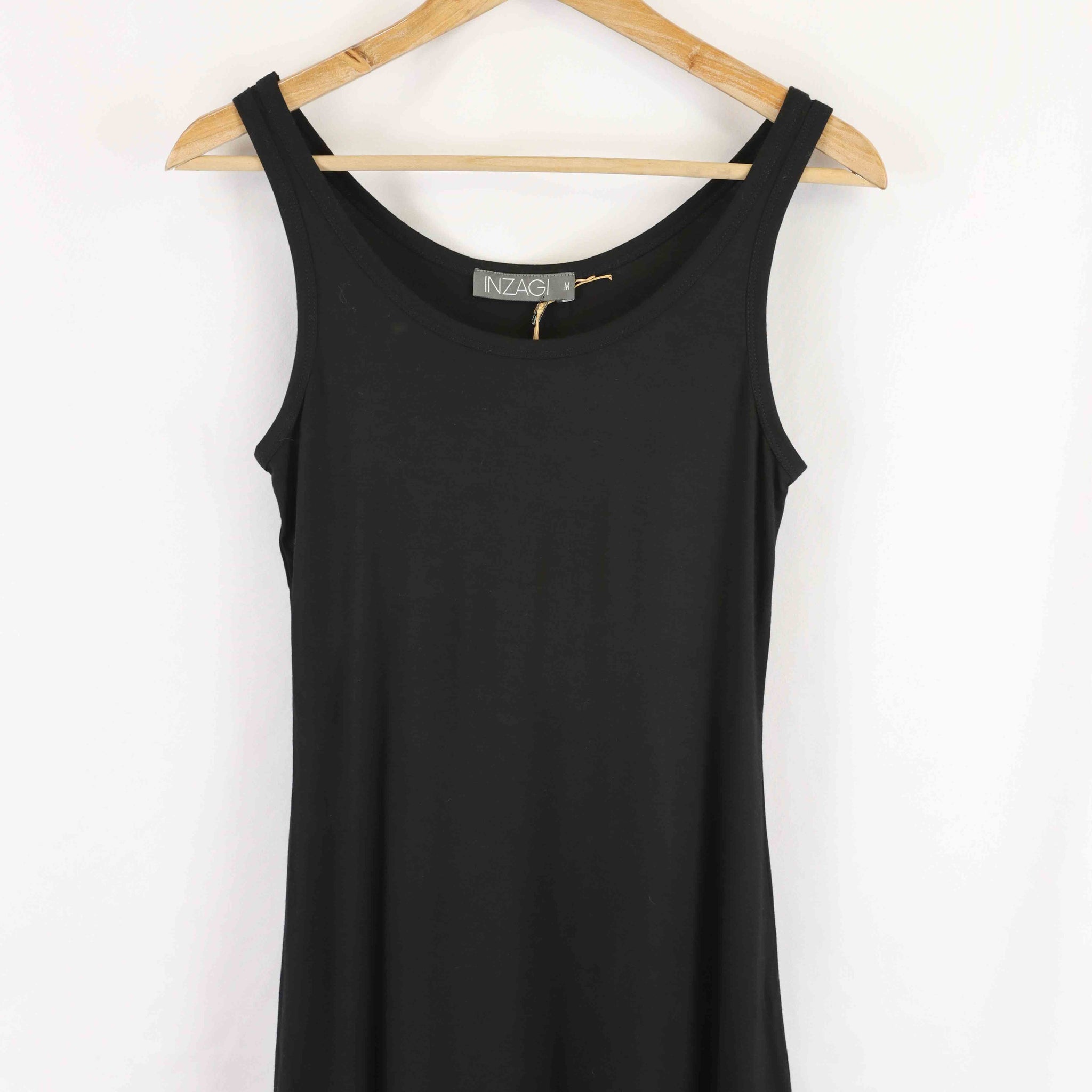 Inzagi Black Singlet M