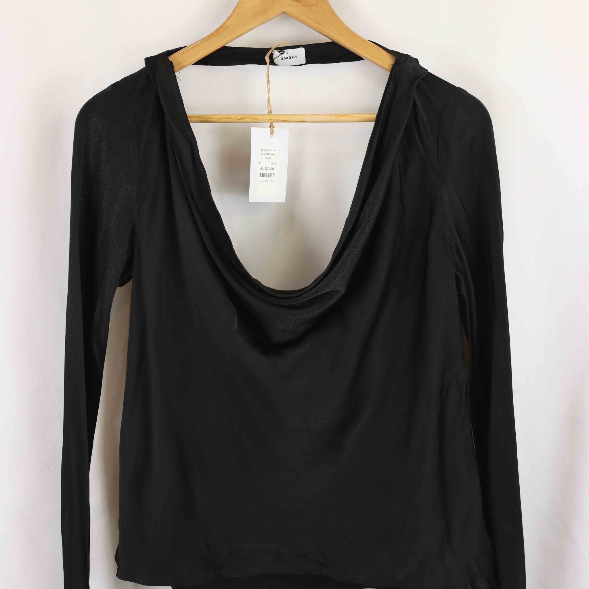 Sheike Black Long Sleeve Top 8