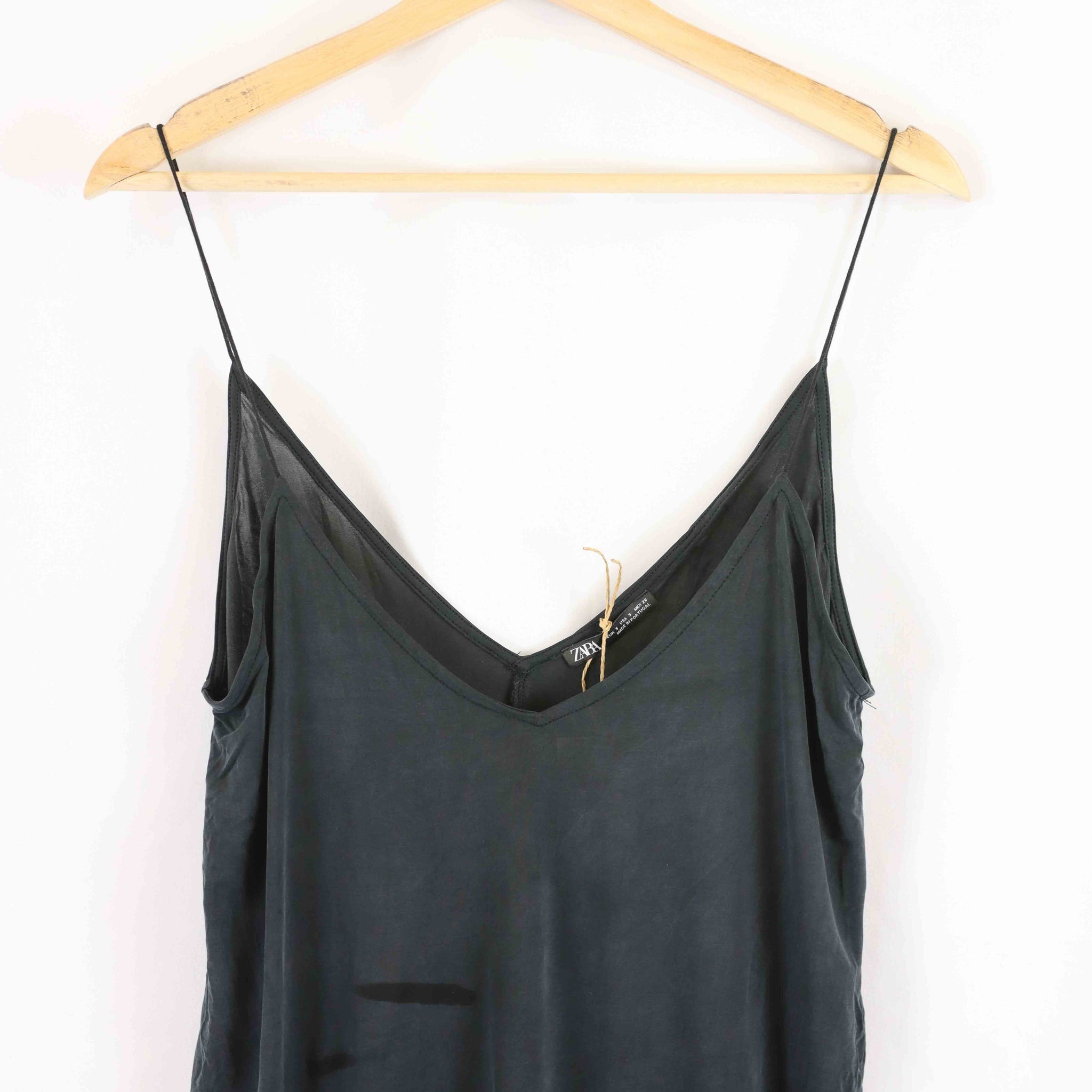 Zara Black Cami Top S