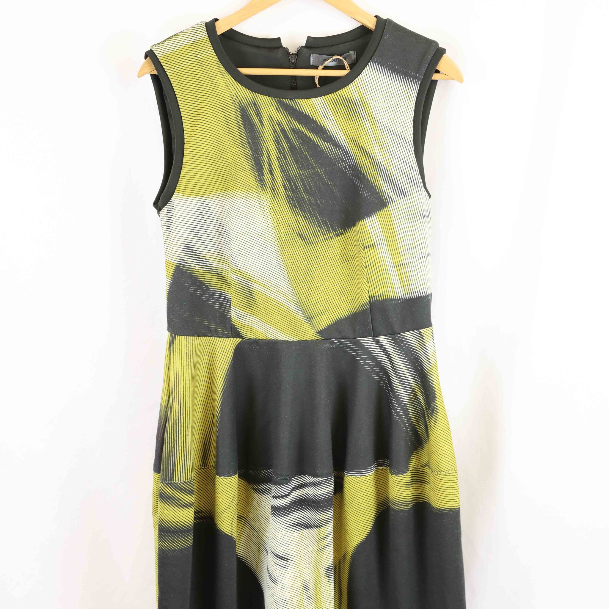 Paquito Yellow And Black Dress M