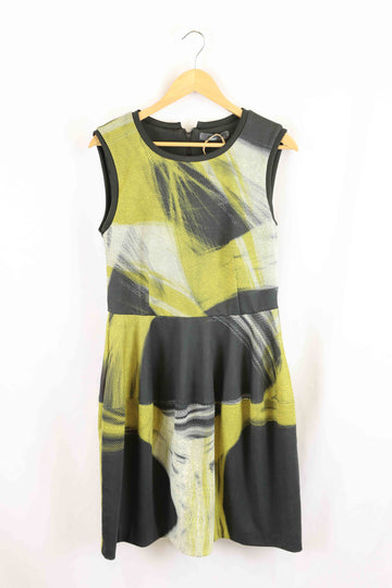 Paquito Yellow And Black Dress M