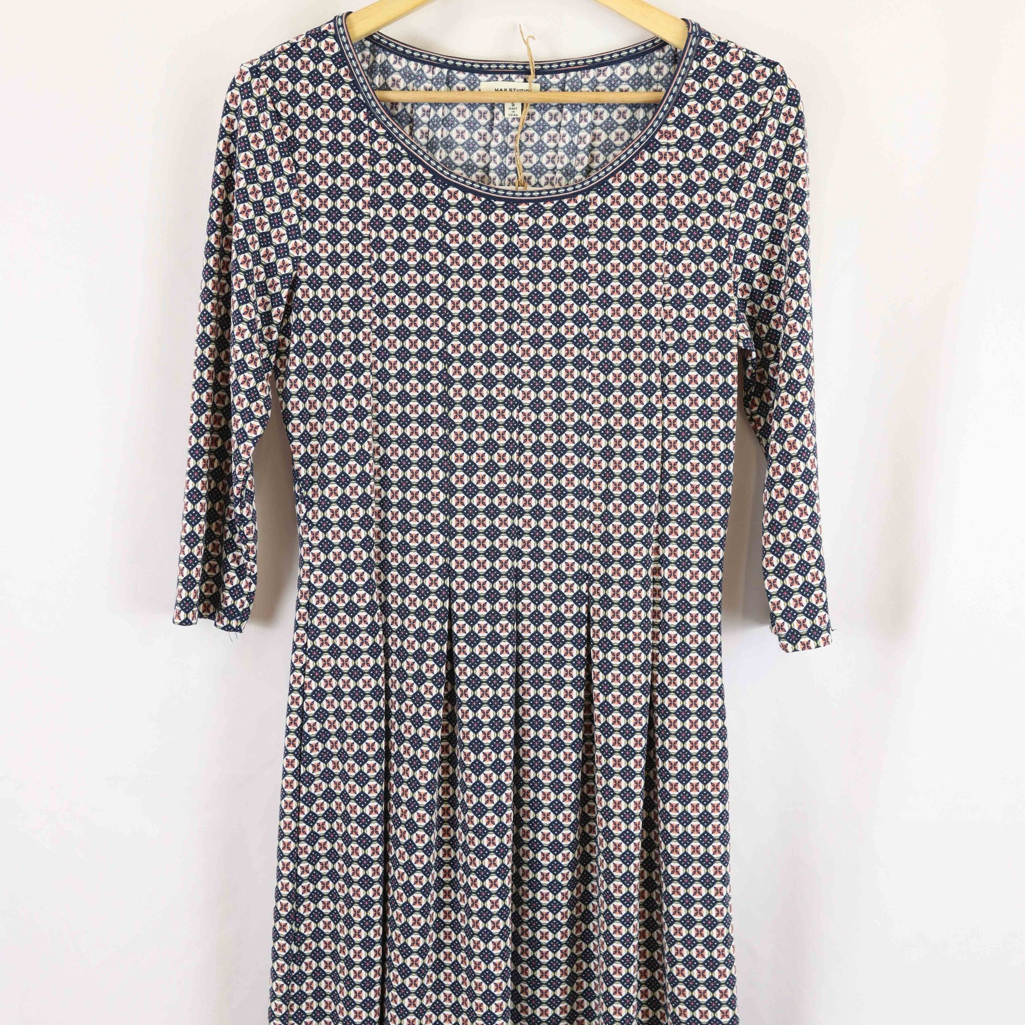 Max Studio Patterned Dress S