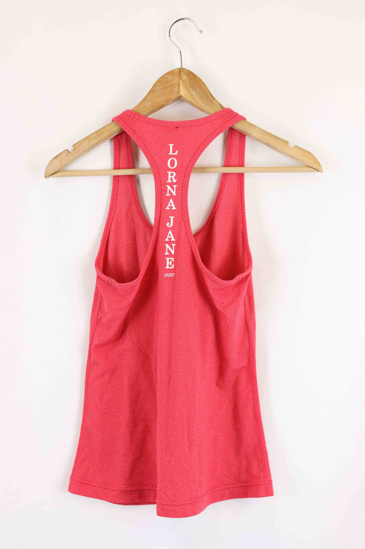 Lorna Jane Pink Tank Top S