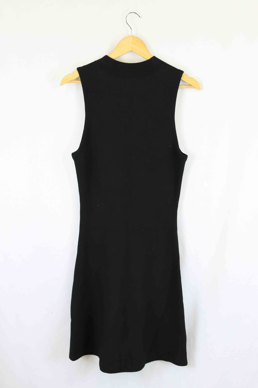 Witchery Black Midi Dress S