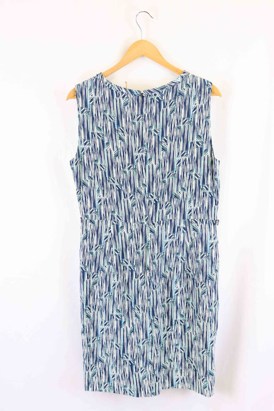 Marcs Blue Printed Shift Dress 14