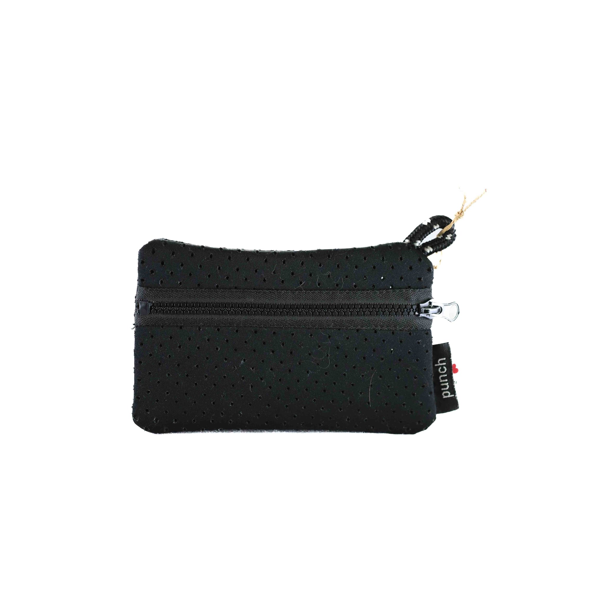 Punch Black Coin Purse