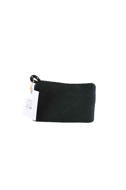 Punch Black Coin Purse