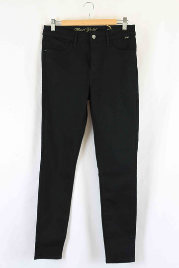 Mari Gold Black Skinny Jeans AU 12 / 30