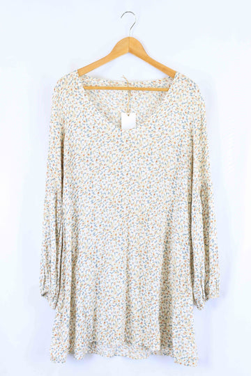 World Of Nomads Floral Dress M