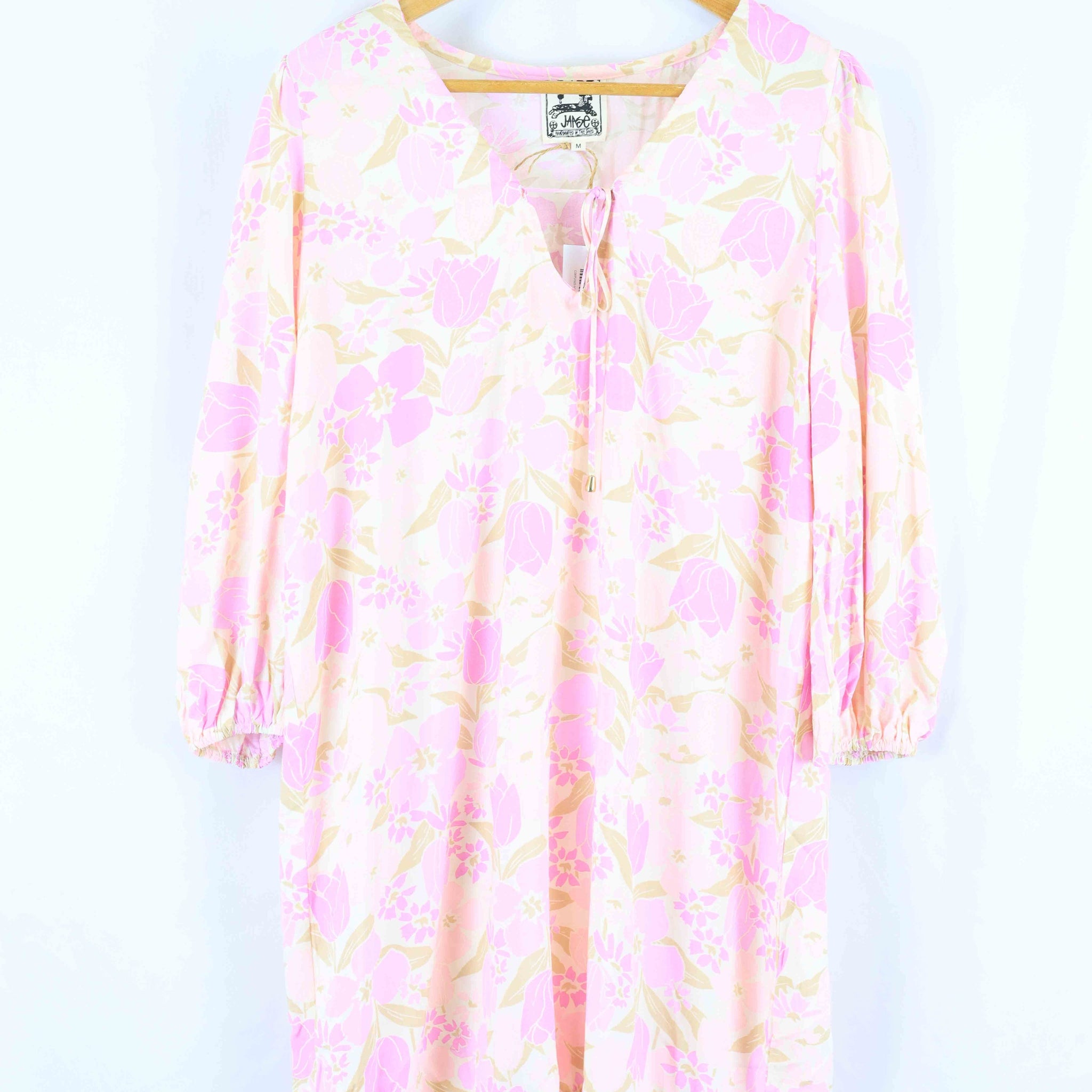 Jaase Floral Pink Dress M