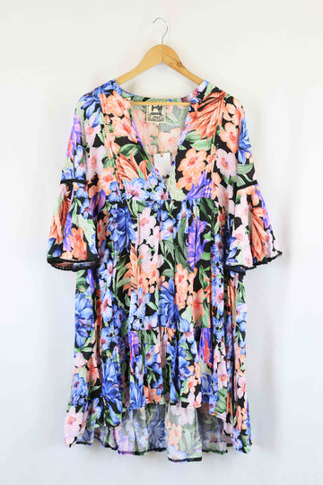 Jaase Floral Dress M