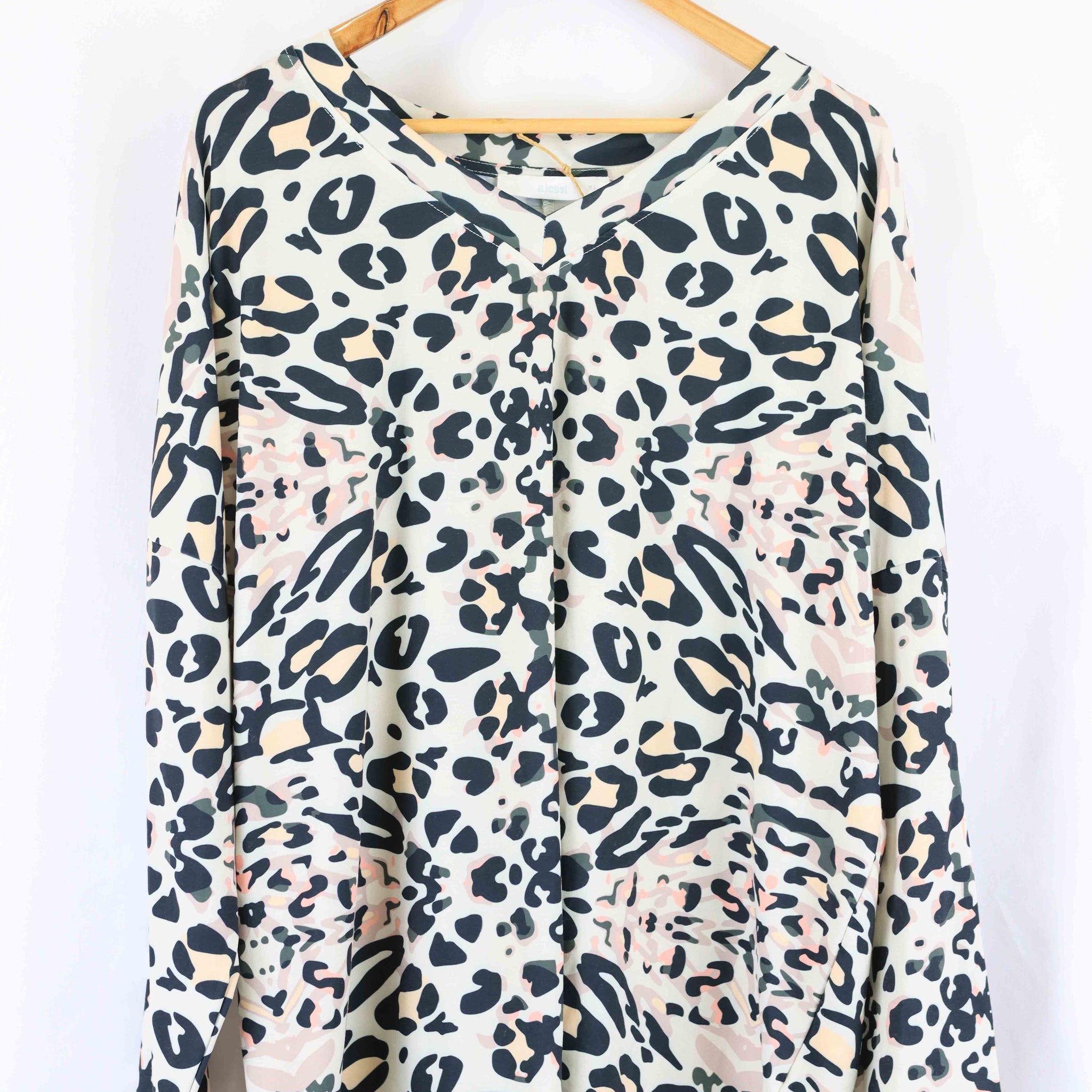 Alessi Animal Print Longsleeve Top XS